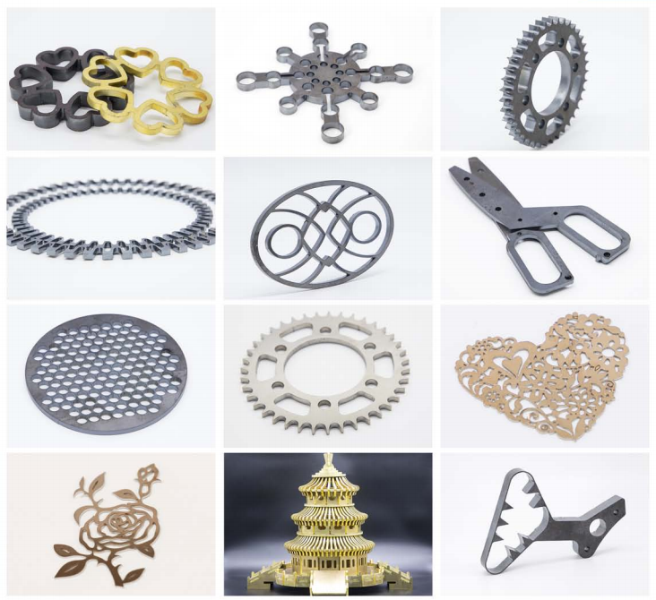 1000w 2000w Sheet Steel Metal Tube Cnc Fiber Laser Cutting Machine For Sale 1000w 2000w plåt metallrör Cnc fiberlaserskärmaskin till salu