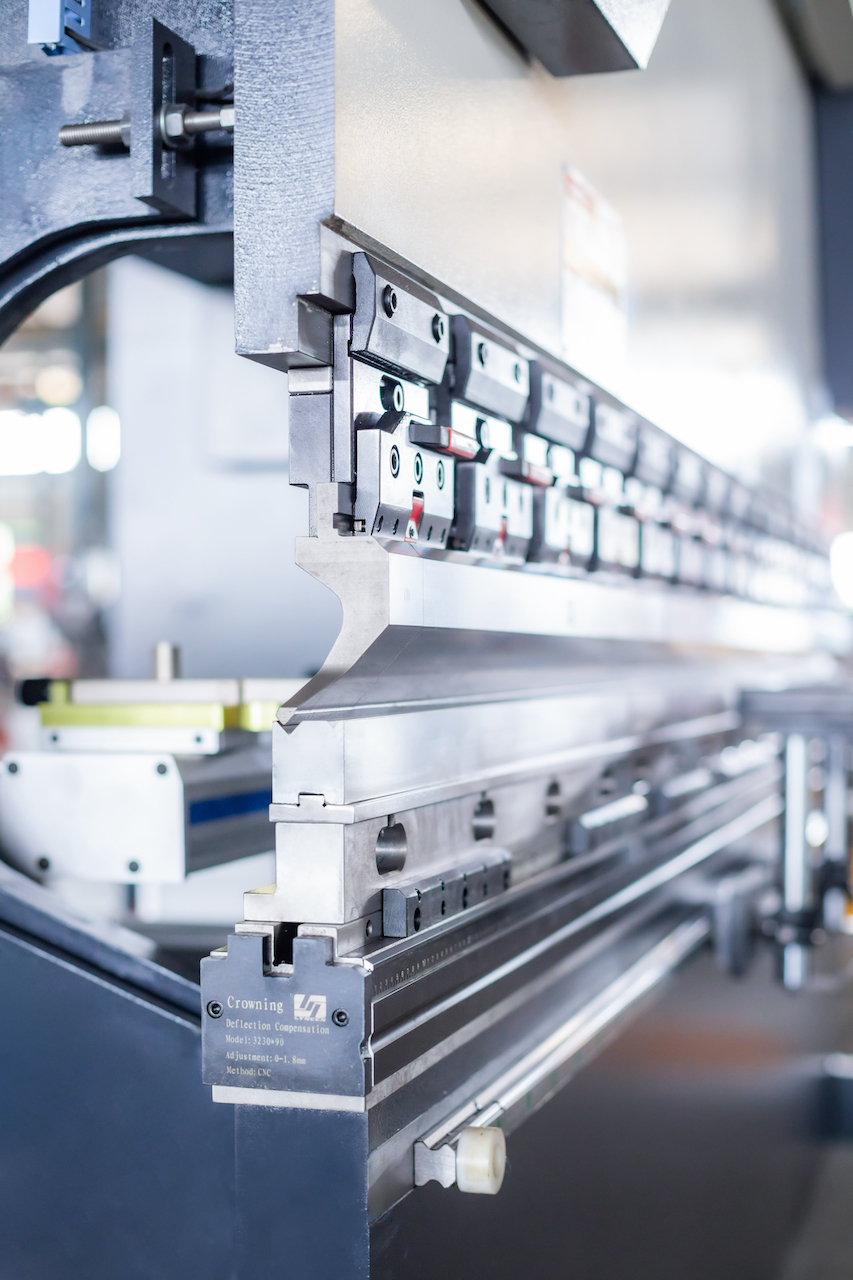 100t hydraulisk Cnc-bromspress Crowning Cnc kantpress Delem