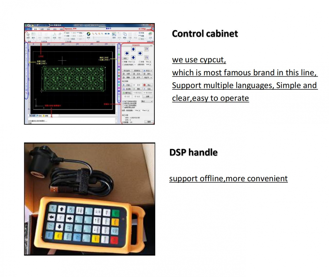 10kw fiberlaserskärmaskin för skärning av rostfritt stål