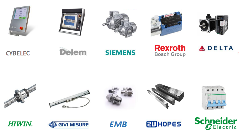 160t-4000 4-axis Cnc Hydraulic Bending Machine Press Brake 160t-4000 4-axlig Cnc hydraulisk bockningsmaskin kantpress