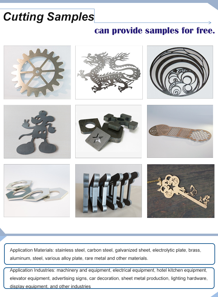 1kw 2kw Good Price Fiber Laser Cutting Machine For Sheet Metal 1kw 2kw Bra pris Fiberlaserskärmaskin för plåt