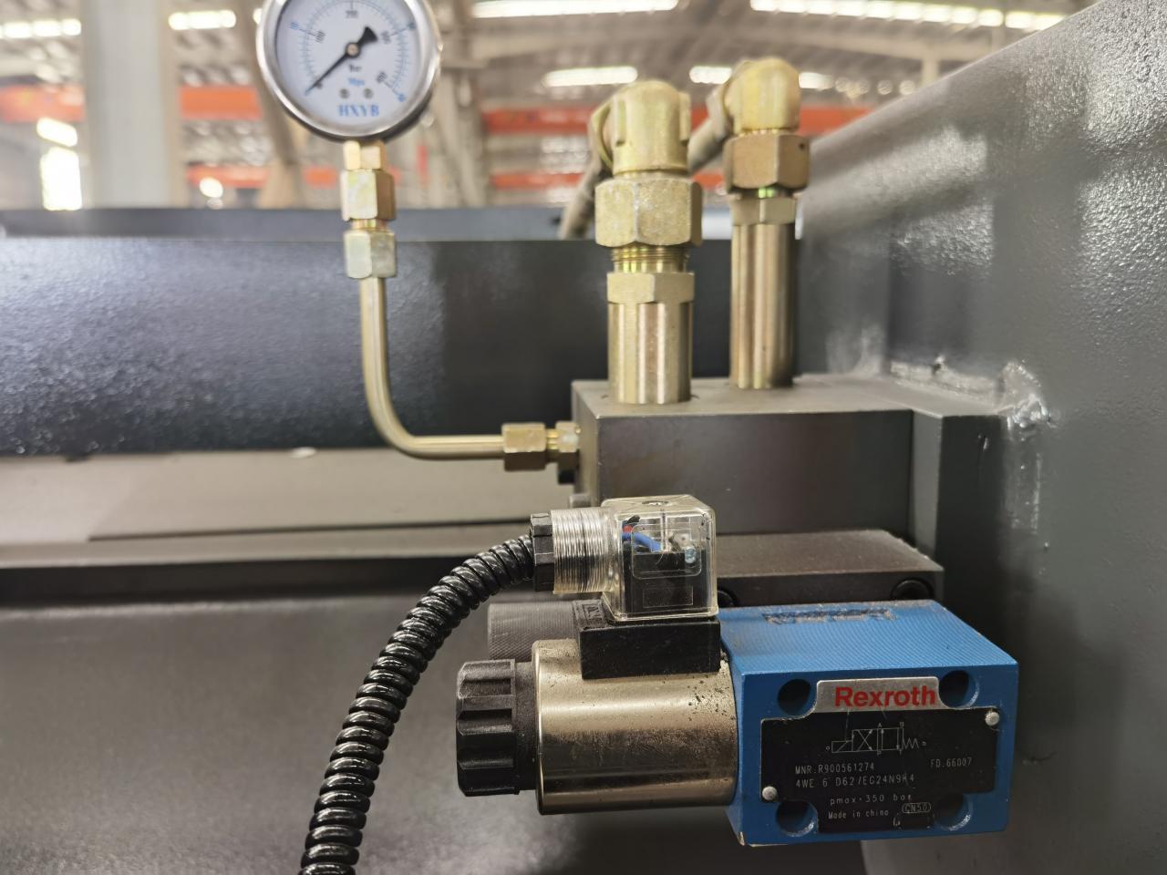 6x3200 mm plåtskärmaskin i rostfritt stål, automatisk klippmaskin för järnplåt