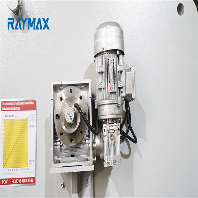 Cnc hydraulisk metall rostfritt stål aluminium giljotin skärmaskin