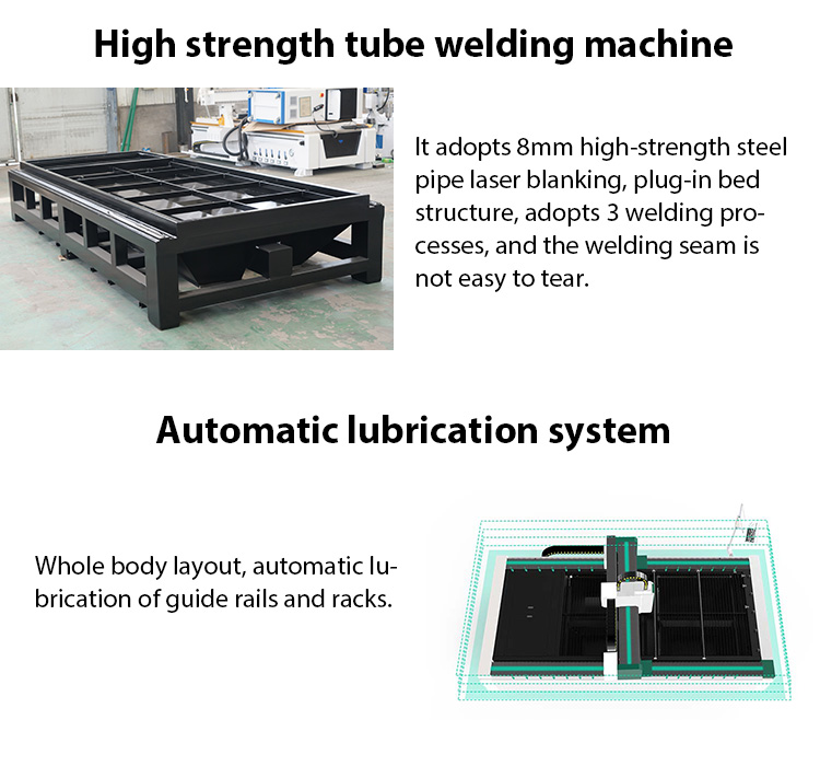 Cnc Dual-Use Sheet And Tube Pipe Tube Cutter Fiber Laser Cutting Machine For Metal Cnc dubbelanvändbar plåt och rörrör Rörskärare Fiberlaserskärmaskin för metall