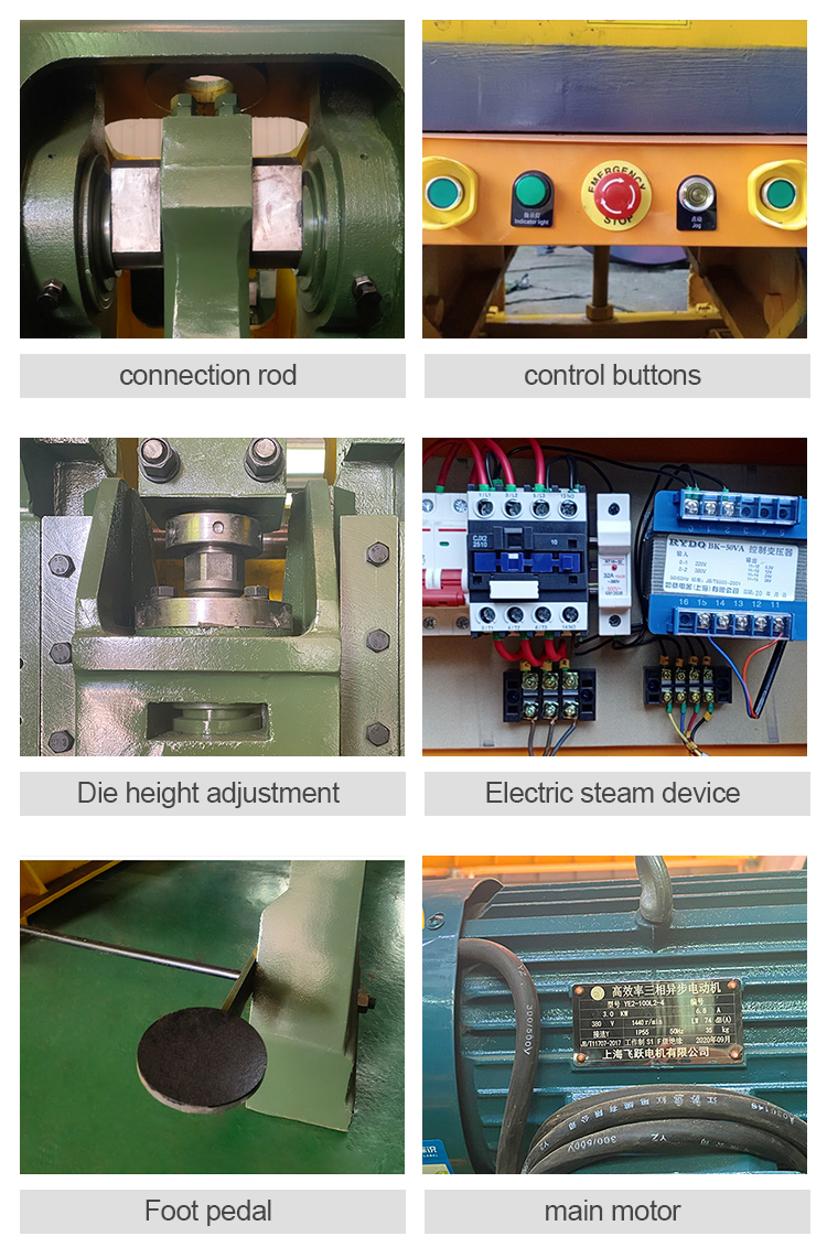 Deepthroat 16 Tons Punch Mechanical Punching Machine For Sheet Metal Deepthroat 16 Tons Stans mekanisk stansmaskin för plåt