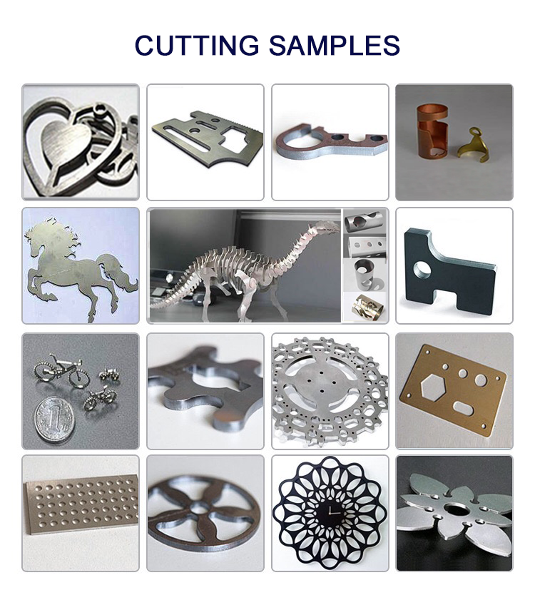 Ekonomisk enkel dubbel arbetsbord Cnc plåtfiberlaserskärmaskin