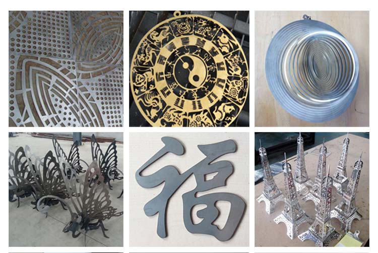 Hög precision 1000w fiberlaserskärmaskin Pris