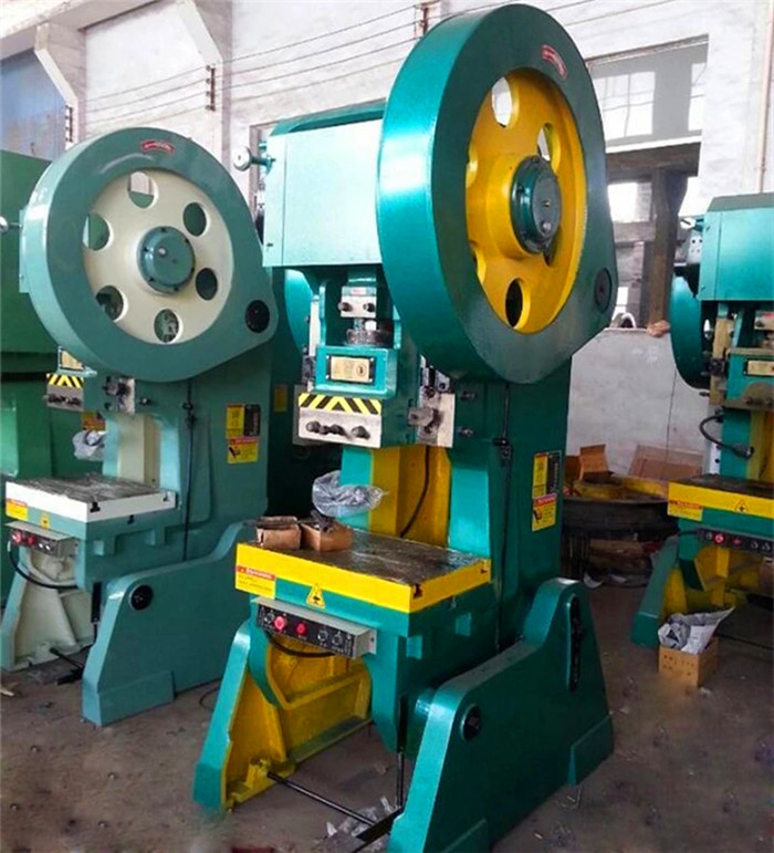 J23 Series 10 Ton Pneumatic Power Press Aluminium Lid Punching Machine J23-serien 10 tons pneumatisk kraftpress stansmaskin av aluminiumlock