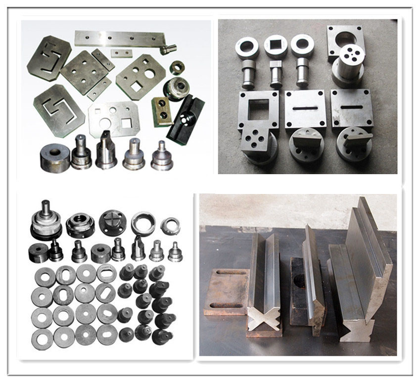 Q35y Series Hydraulic Ironworker Shearing And Punching Machine Q35y Series Hydraulisk Ironworker klipp- och stansmaskin