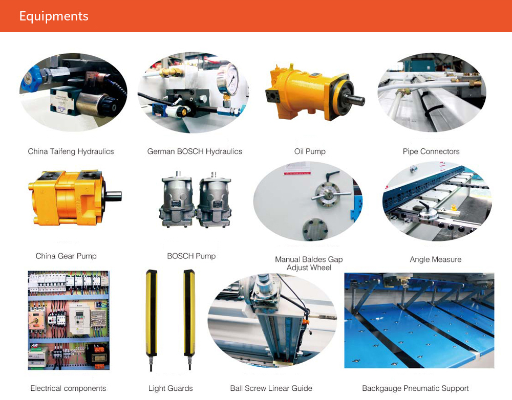 QC11K 10 12 16 mm 3200 4000mm Metal Guillotine Shear CNC Guillotine Shearing Machine QC11K 10 12 16 mm 3200 4000 mm Metall-giljotinklippare CNC-giljotinklippningsmaskin