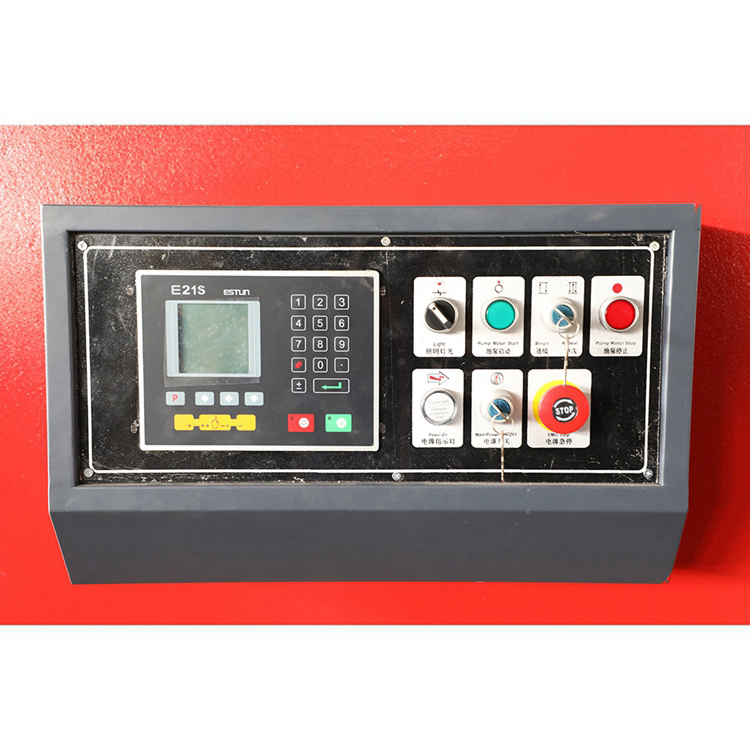 Qc12y / Qc12k Sheet Metal Steel Plate 6mm X 3200 Cnc Hydraulic Swing Beam Shear Machine Qc12y / Qc12k plåt stålplåt 6 mm X 3200 Cnc hydraulisk svängbalkssaxmaskin